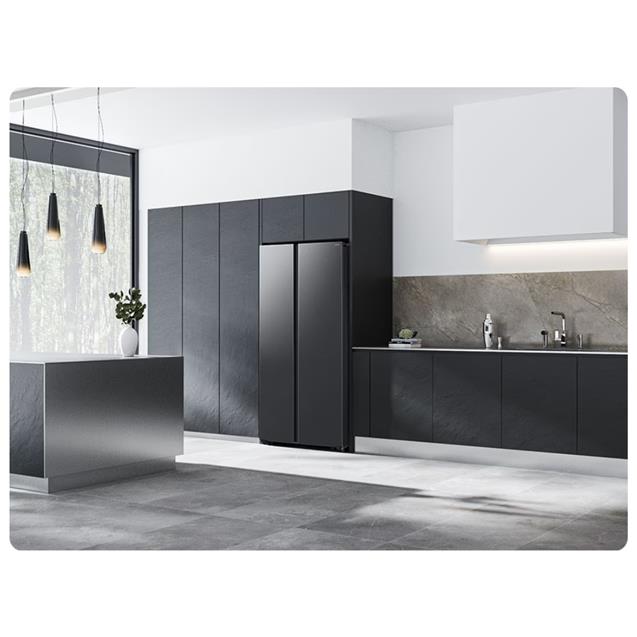 Heladera Samsung Side By Side Con Freezer No Frost Digital Inverter Silver SARS57DG4100M9BG