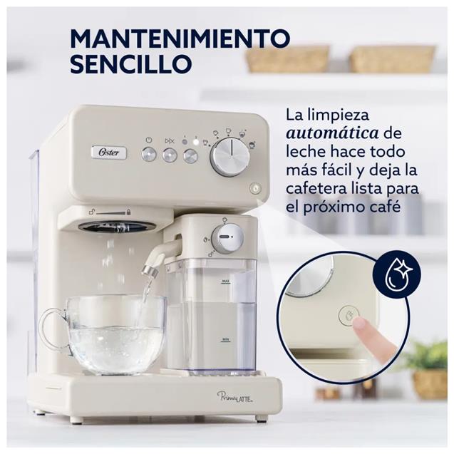 Cafetera Oster Express 15 Bares Blanco (EM6604WAR)