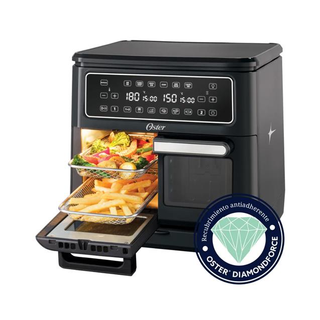 Freidora Oster 11Lts S/Aceite Flex Negro (AF11M)
