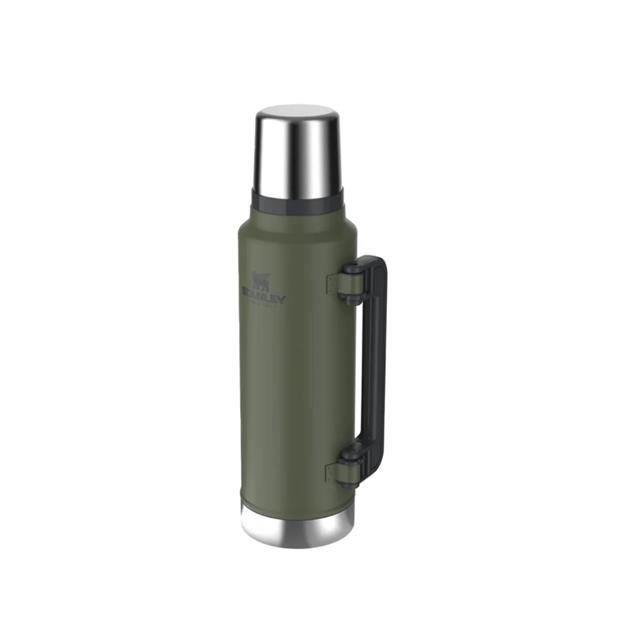 Termo Stanley Clásico 1.4 Lts Asa Plegable Verde (10-13239-006)