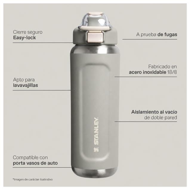 Botella Stanley Wellspring 710 ml Rose Quartz (10-13111-039)