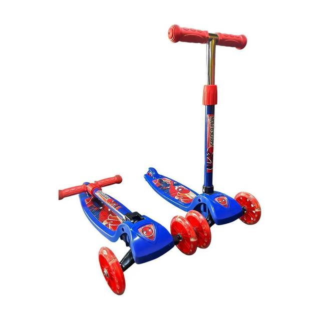 Monopatín Plegable Spiderman 73x57x12 Cm 35kg (GULL12202)