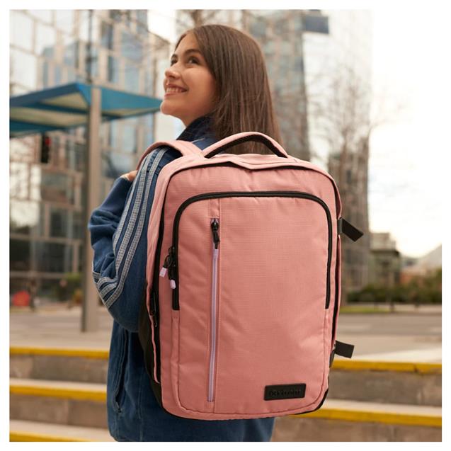 Mochila Xtrem LiteMove 5xt viajera Pink Pastel (15383689591)