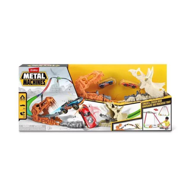 Juguete Zuru Metal Machines Smash & Crash Dino Playse (GULL7968)