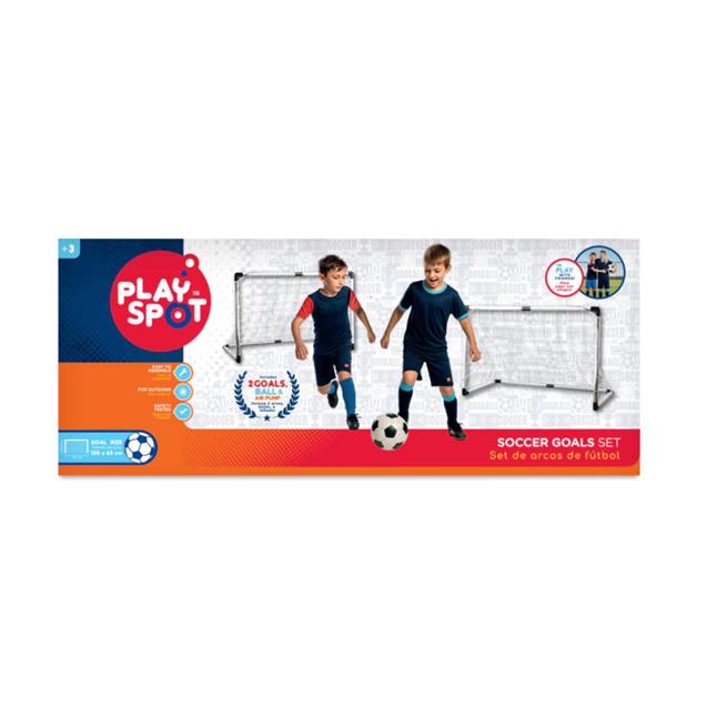 Juguete Set de 2 arcos de fútbol (GULL27)