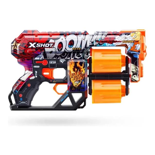 Juguete X-SHOT-SKINS-DREAD(12 DARTS) (GULL7299)