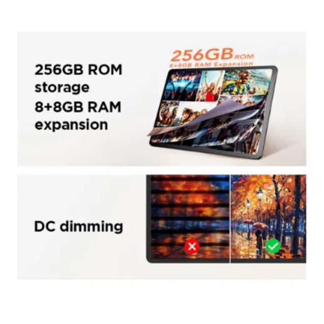 Tablet Tcl Nxtpaper 14,3" 256gb 8gb Flipcase Grey.