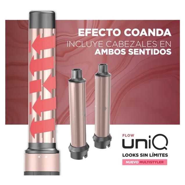 Cepillo Ga.Ma Uniq Multistyler Flow 4 Accs (UNQF4)
