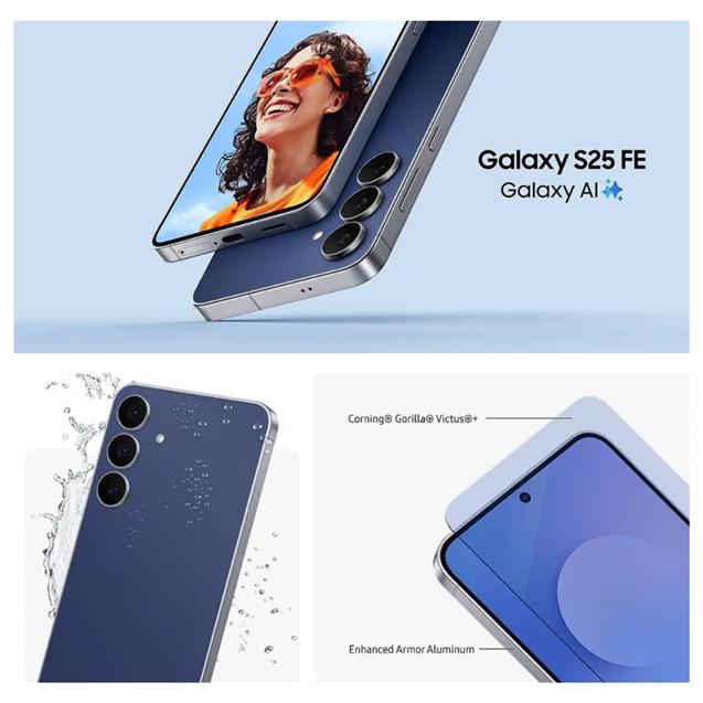 Celular Samsung Galaxy S25 FE 8 GB 256 GB 5G Navy