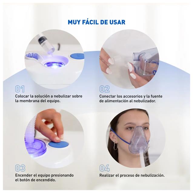 Nebulizador Silfab N61 Ultrasonico Nuovo Piccolo