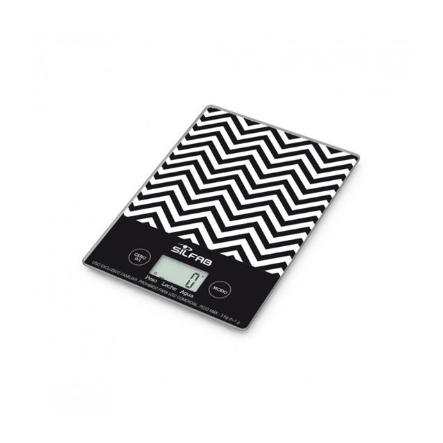 Balanza Silfab de Cocina Ultra Slim Chevron (BC300V)