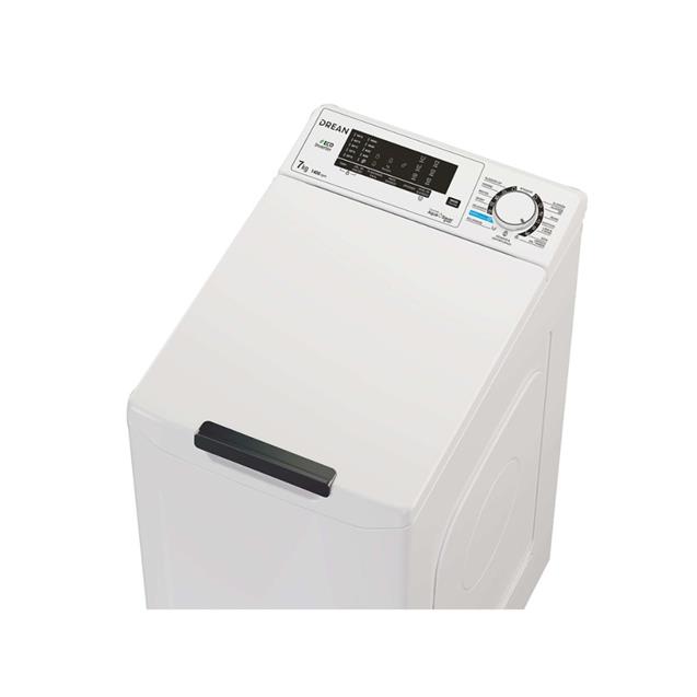 Lavarropas Drean Carga Superior EcoInverter 7 kg 1400 rpm Blanco (LTDRI0714PB)