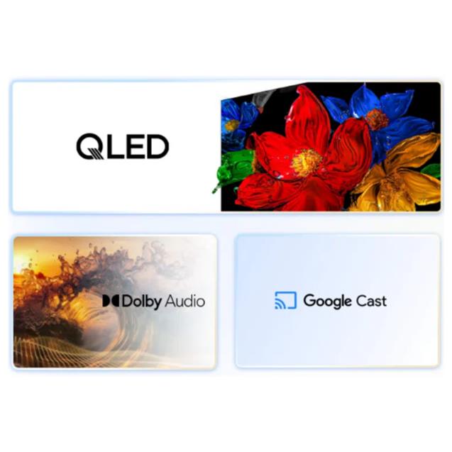 Smart Tv QLED TCL 32" Full HD Google TV (32S5K)