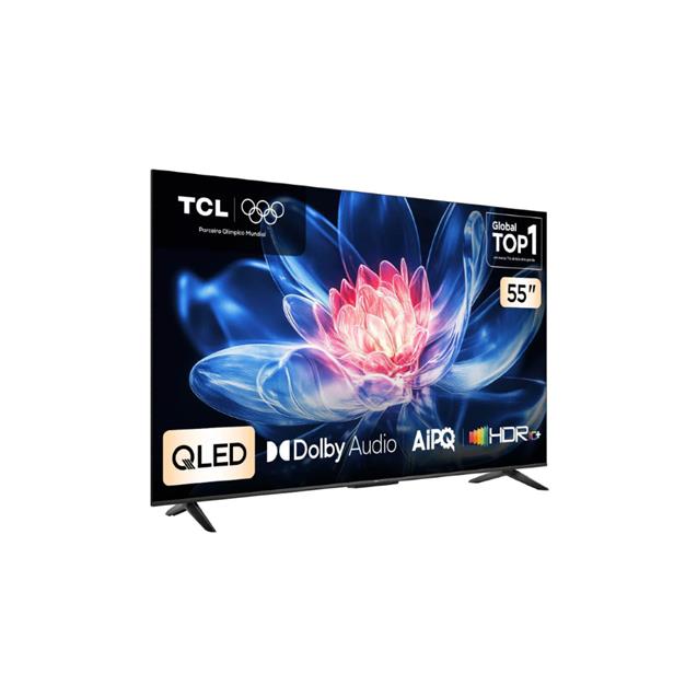 Smart TV QLED TCL 55" 4K UHD Google TV (55T6C)