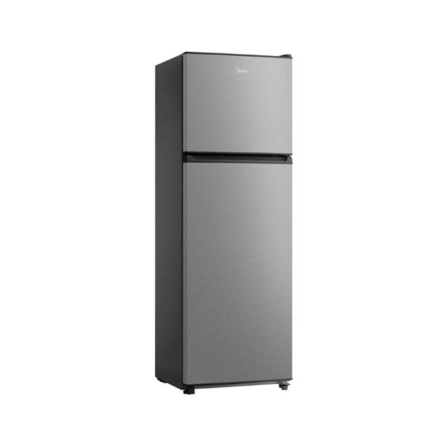 Heladera Midea Top Mount con Freezer Cíclica Silver 295 L (MDRT414FGE50A)