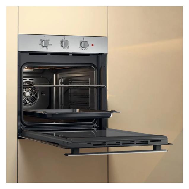 Horno Whirlpool Eléctrico. 71 Lts Silver (WOB71AS)