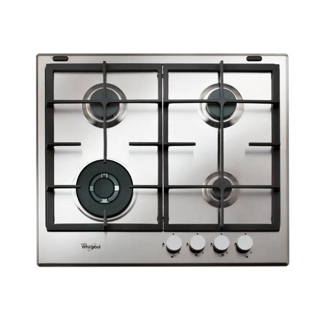 Anafe a Gas Whirlpool 4 hornallas 60 Cm Inox (wgma6422ix)