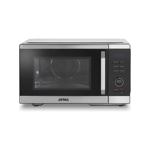 Microondas Atma 26 Lts Digital C/Grill AirFryer 900w Black (MATDAB26UAN)