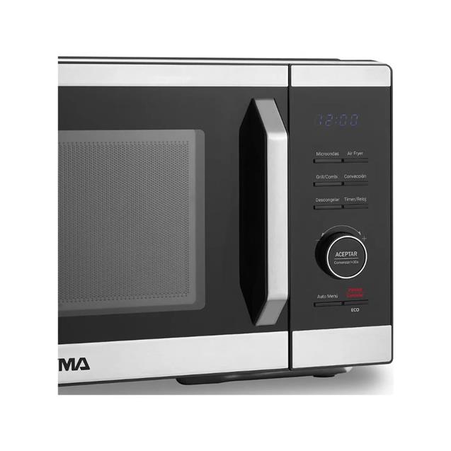 Microondas Atma 26 Lts Digital C/Grill AirFryer 900w Black (MATDAB26UAN)