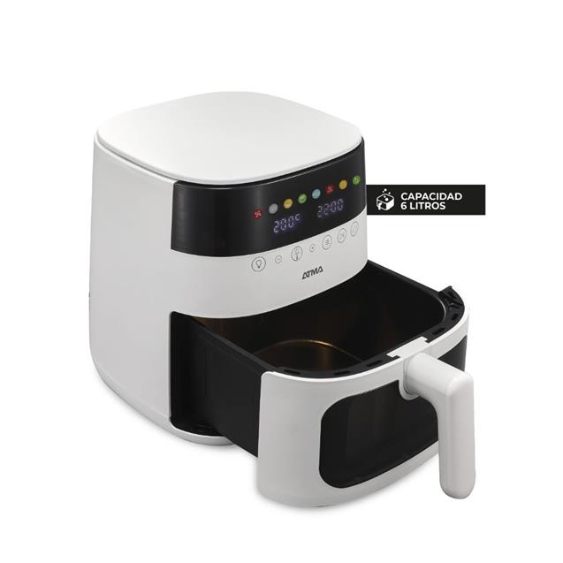 Freidora Atma 6 Lts C/Visor 1750w Blanca (FR246AWP)