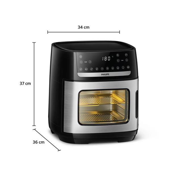 Freidora Philips S/Aceite Tactil 12 Lts 1900W (AI551/07)