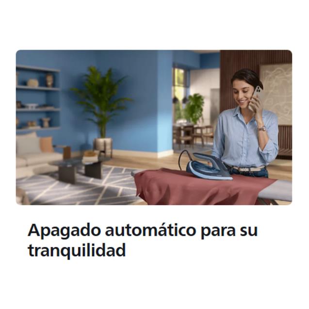 Plancha Philips Vapor 2600w Azul (DST6120/20)
