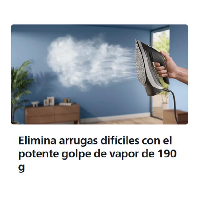 Plancha Philips Vapor 2600w Azul (DST6120/20)