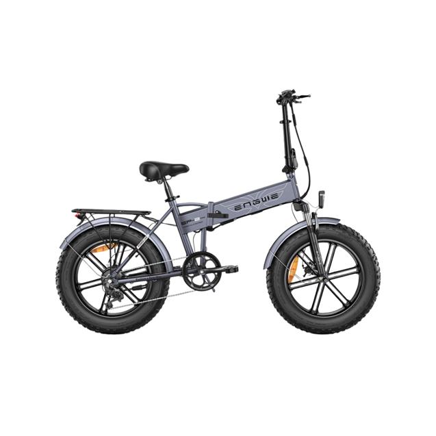 Bicicleta Engwe eléctrica EP-2 PRO Plegable Gris 120km Autonomía