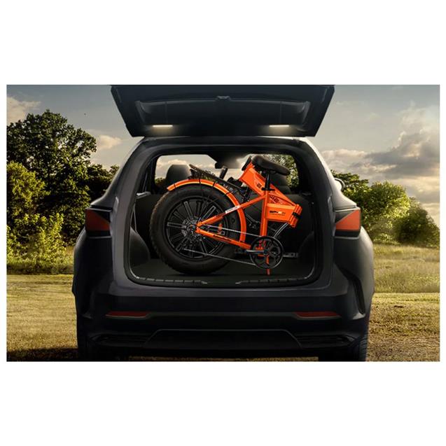 Bicicleta Engwe eléctrica EP-2 PRO Plegable Gris 120km Autonomía