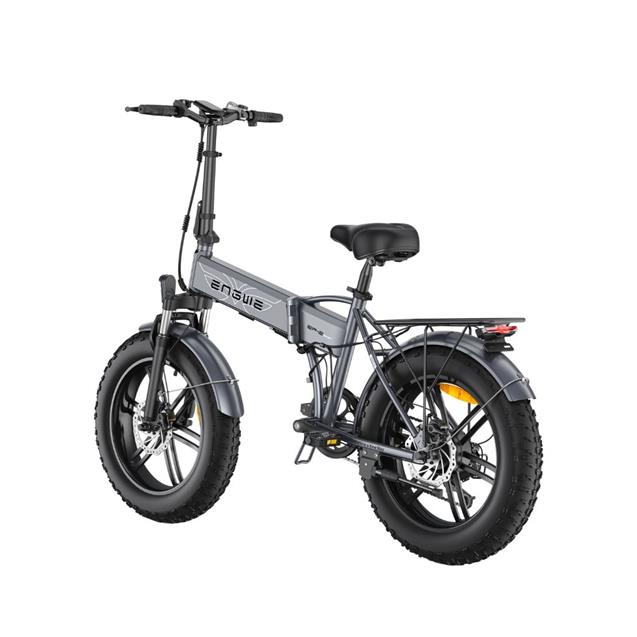 Bicicleta Engwe eléctrica EP-2 PRO Plegable Gris 120km Autonomía