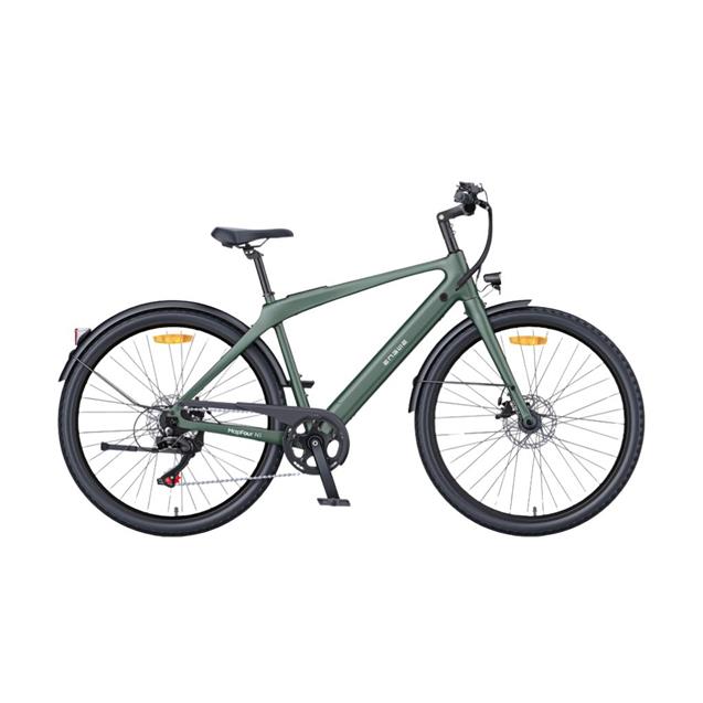 Bicicleta Engwe eléctrica N1 AIR Verde Cuadro carbono 250w 100km de autonomía