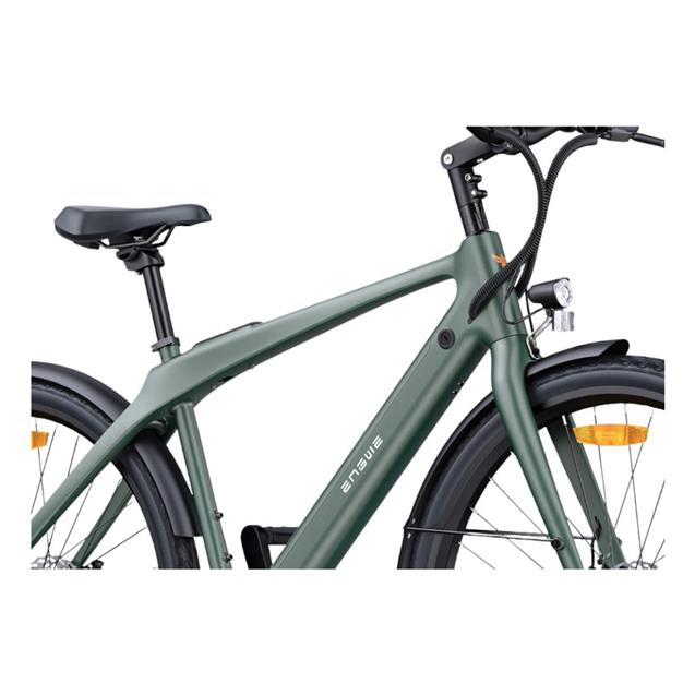Bicicleta Engwe eléctrica N1 AIR Verde Cuadro carbono 250w 100km de autonomía