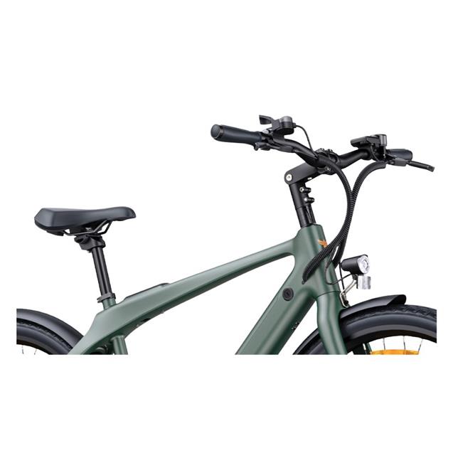 Bicicleta Engwe eléctrica N1 AIR Verde Cuadro carbono 250w 100km de autonomía