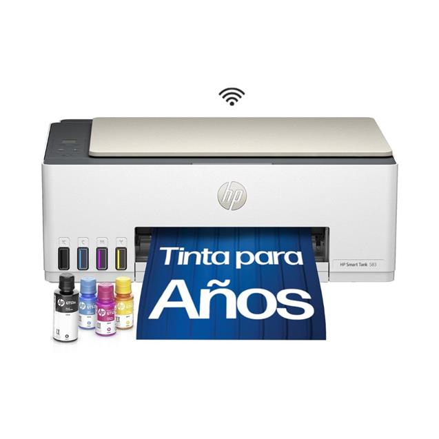 Impresora Hp Multifunción Smart Tank 583 (4a8d7a)