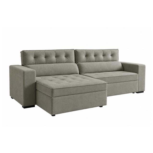 Sillón Barcelona 2.20 x 1.10 Gris Claro (TCA305)