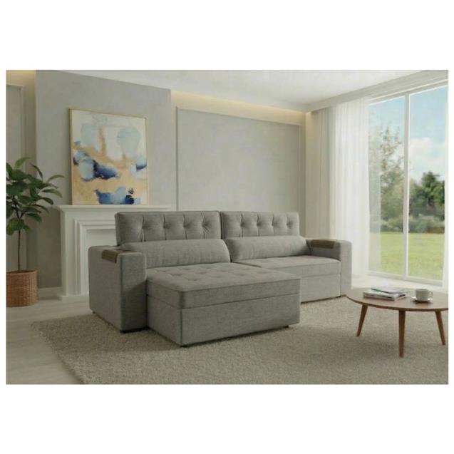 Sillón Barcelona 2.20 x 1.10 Gris Claro (TCA305)