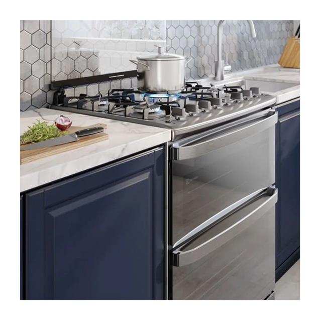 Cocina a Gas Electrolux Doble Horno Eléctrico/Gas 76 cm Inox  (F5EDM)