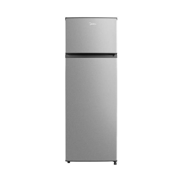 Heladera Top Mount Midea con Freezer Silver 240 L  (MDRT333)