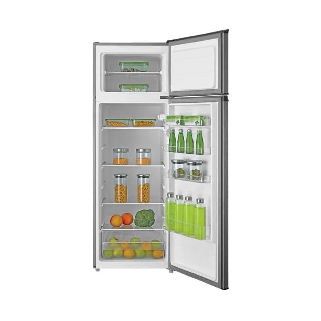 Heladera Top Mount Midea con Freezer Silver 240 L  (MDRT333)