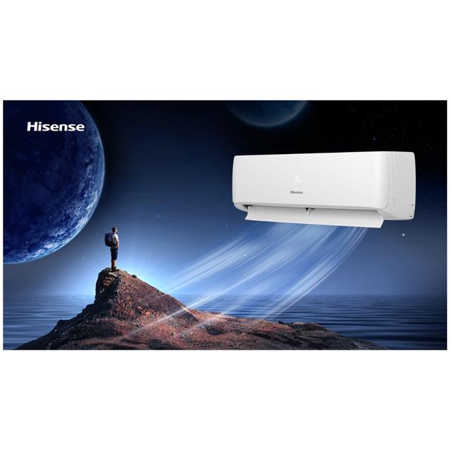Split Inverter Hisense 3000 Frío/Calor (AS12UW4RLR)