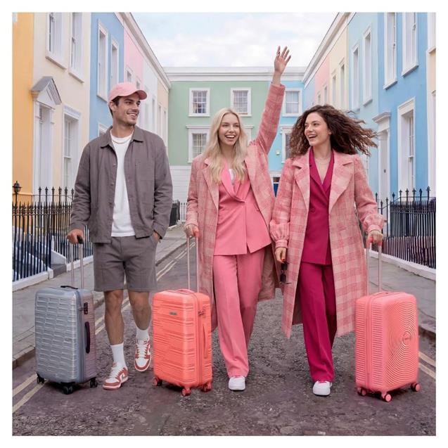 Valija American Tourister, Curio Spinner 55/20 Tsa Hot Pink (8799914261)