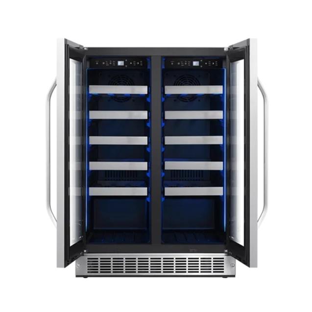 Vinoteca Winefroz Luxury Doble 42 Botellas Wifi Edition (WMN54D)
