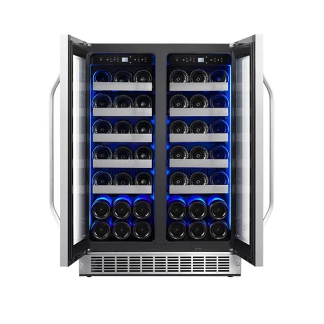 Vinoteca Winefroz Luxury Doble 42 Botellas Wifi Edition (WMN54D)