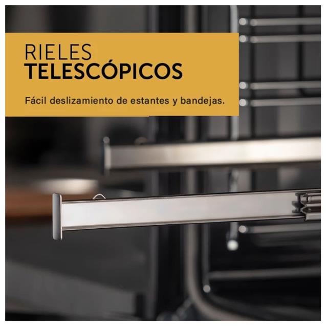 Horno Eléctrico Empotrable Vondom Pirolitico Air Fry WiFi 90 Cm  (TNC90HE-2)