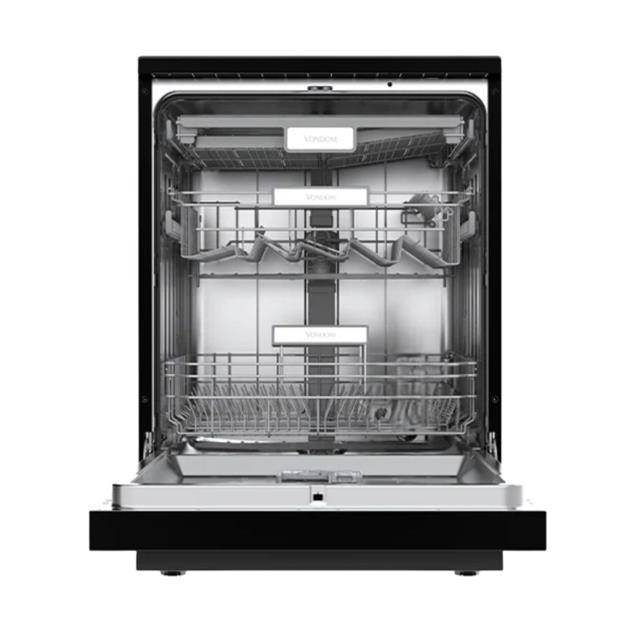 Lavavajillas Vondom 15 Cubiertos Negro (LVJ15BLK)