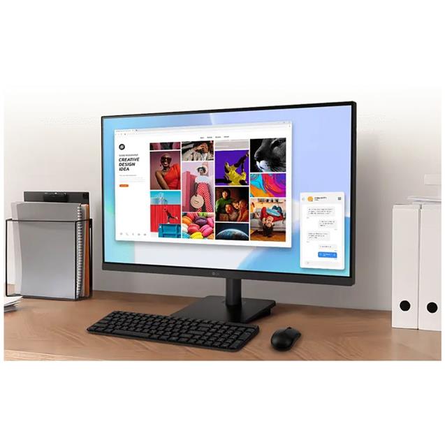 Monitor LG 24" LED FHD Borderless 100Hz (24MS500)