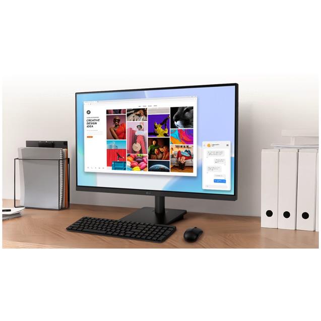 Monitor LG 27" LED FHD Borderless 100Hz (27MS500)