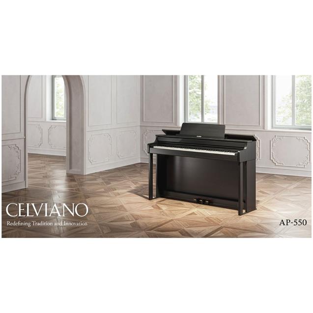 Piano Celviano Casio Con Mueble Negro (AP550 BK)