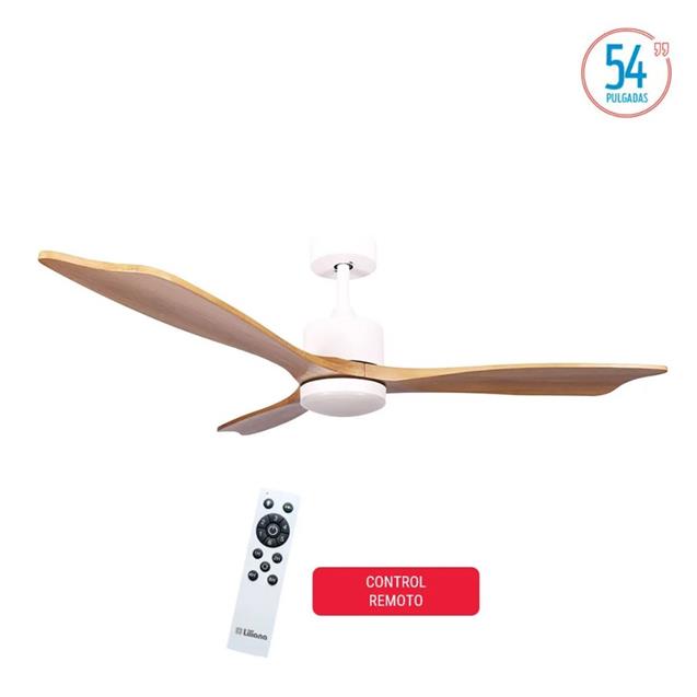 Ventilador de Techo Liliana 1.37 Mts (54") 60w Ctrl/Remoto  (VTHM602)