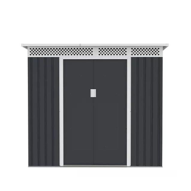 Deposito De Jardin Utile Bella Chapa Gris 2,15 x 1,42 x 1,84 MT (21354)
